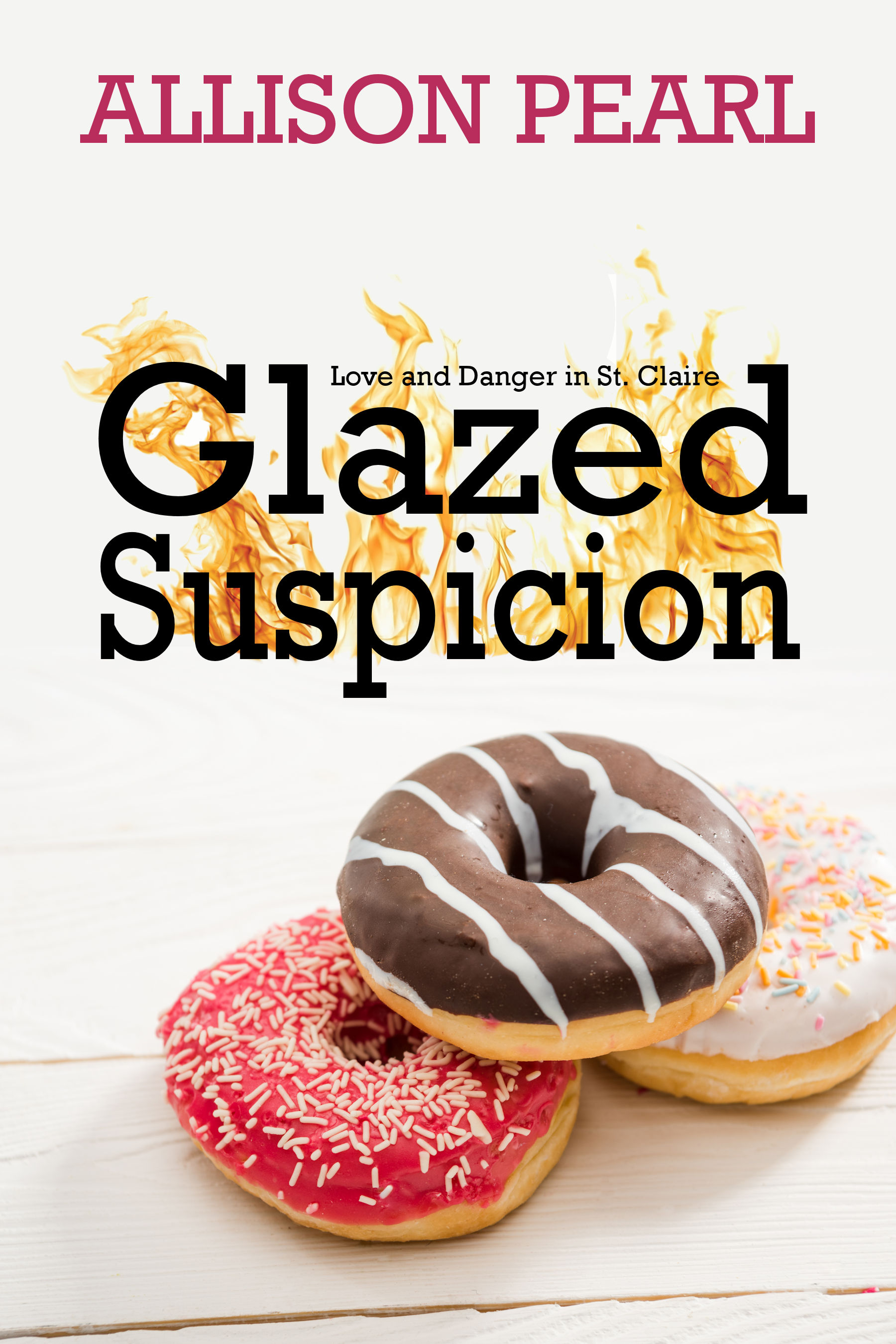 Allison Pearl's Donut Shop-Themed Romantic Suspense Novel