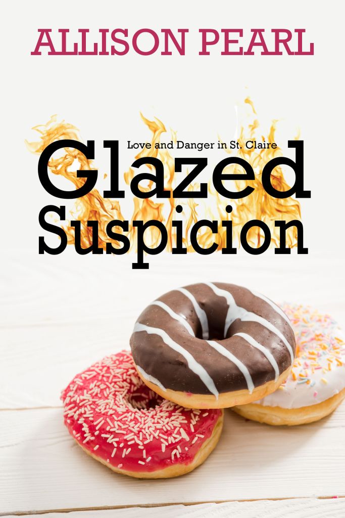 Allison Pearl's donut shop-themed romantic suspense novel!